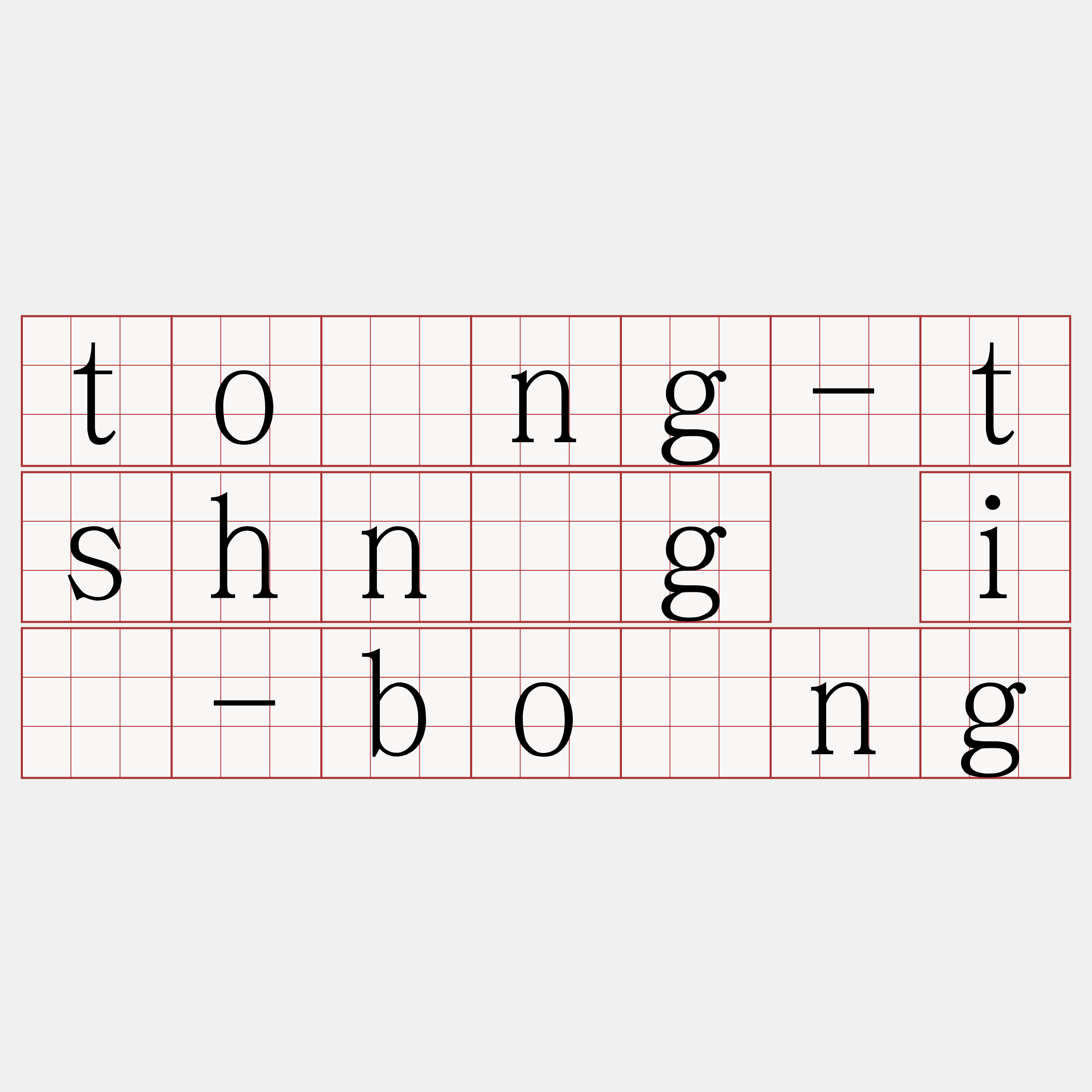 tông-tshn̂g ī-bōng